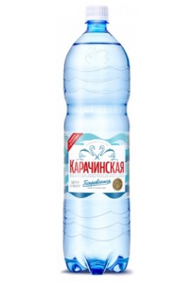 Вода минеральная "Карачинская" 1,5 л. газ.